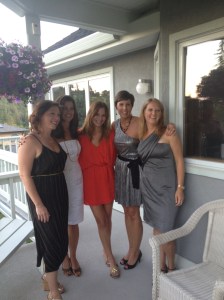 A few of the girls pre-reunion, 22 indeed:)